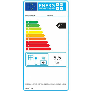 Estufa de pellets Wels S de aire ventilación forzada