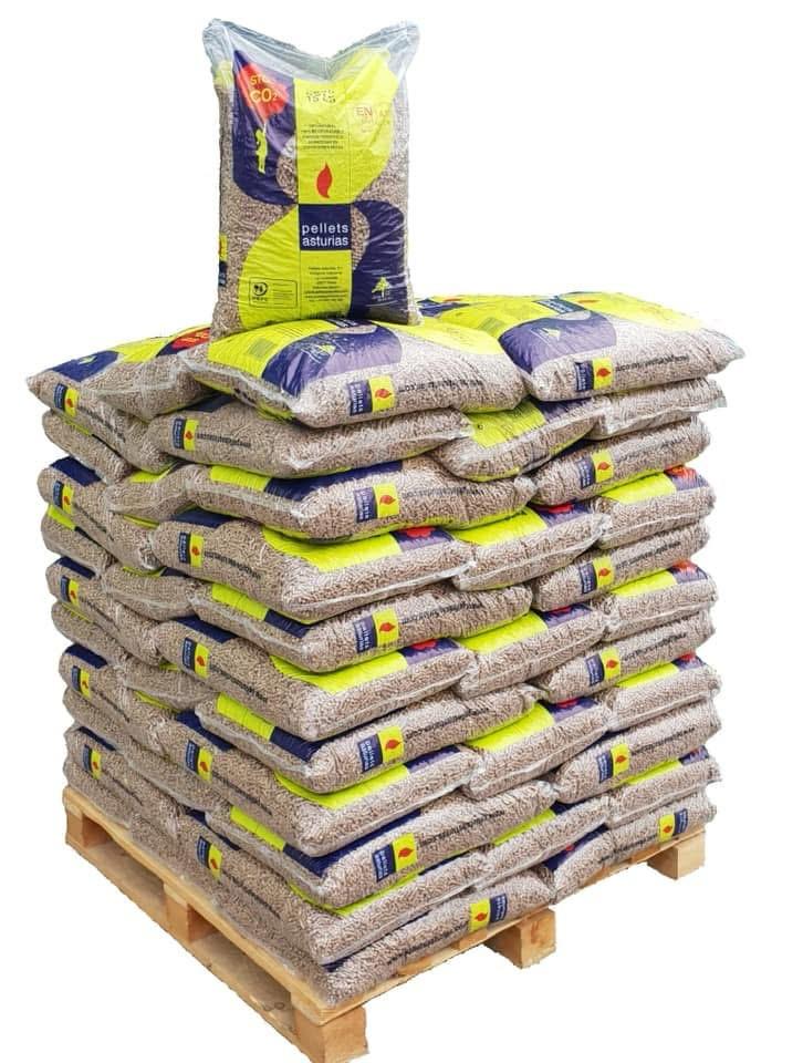 Pellets Asturias 5 Pellet de 360 sacos de 15 kg